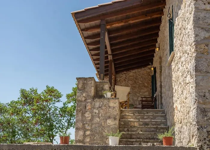 Сasa de vacaciones Pano Rouga - Pontzos Traditional Stonehouse Alexandros